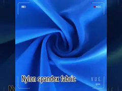 Связанные утком эластичные 85 бактериальных ткани 15 лайкра нейлона анти- для спорт video