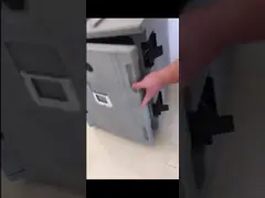 Cargador de sartén aislado con mangos de nylon 13.5kg de peso pesado y duradero