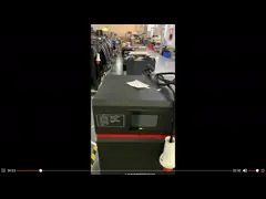 Заряжатель батареи для грузоподъемника, заряжатель 30KW 48V 300A LCD батареи лития наивысшей мощности video