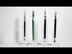 Изготовленный на заказ гибкий провод оптического волокна SC FTTH LC с курткой PVC LSZH video