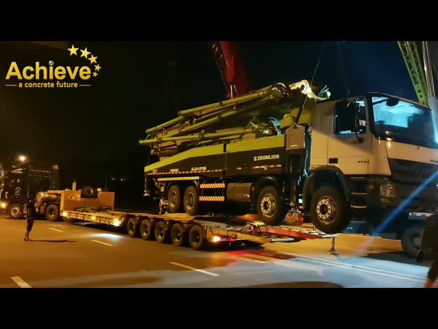 63X-7RZ использовало BENZ 8X4 63m МЕРСЕДЕС конкретного насоса ZOOMLION