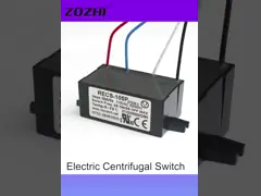 RECS-105P Solid-State Electronic Centrifugal Switch for AC Motors with 50Hz/60Hz Operation and CE Certification