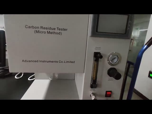 Verificador do resíduo de carbono de ASTM D4530 MCRT micro para o óleo de lubrificação