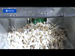 Машина 110bpm роторного сервопривода покрывая для шампуня проводника волос video