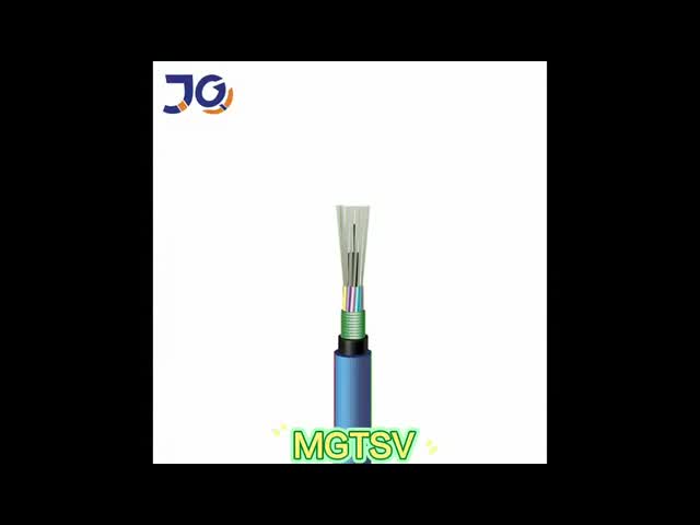 Кабель оптического волокна ядра G652D MGTSV 72 на открытом воздухе с деревянным барабанчиком видео