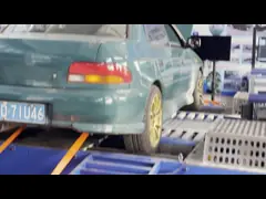 Тестер тормоза ролика тележки Dyno 15t шасси тележки с линией теста корабля нагрузки на ось video