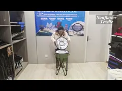 стойка водоустойчивого ведра Cookware 44x70cm Оксфорд портативная располагаясь лагерем располагаясь лагерем более крутая video