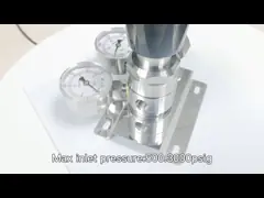 Редукторы давления КГА320 КГА580 КГА540 СС для аммиачного газа удваивают давление этапа высокое video