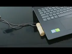 15 MB / S 32 GB 128 GB Drewniana pamięć flash USB Pamięć w kształcie liścia I szybka prędkość