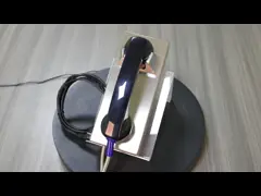 JR202-CB DC12V GSM Антивандальный телефон горячей линии со спиральным шнуром video