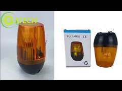 220V 110V Automatic Electric Gate Warning Light LED Yellow 23W Bulb