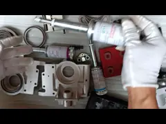 Вектор MP9 MP6 MH костюма G10 насоса для нагнетания консистентной смазки 124528 частей резца вектора Ix6 video