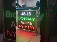 знаки дисплея окна СИД 5000nits P3 RGB на открытом воздухе с профилем 768x768mm алюминиевым video