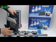 Осветительная установка MP3 батареи лития солнечная мини домашняя с радио video