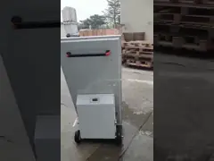 Дисплей на открытом воздухе рекламировать беспроводной батареи использующий энергию с портативными колесами video