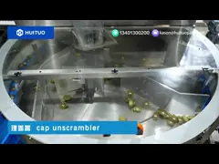 Подгонянная машина прессы бутылки ЛЮБИМЦА покрывая с крышкой Unscrambler video