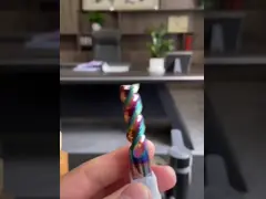 Aluminum Corner Radius End Mill / CNC End Mill Bits For Drill Press