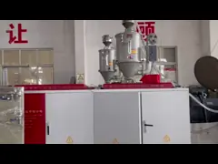 Horizontal Drainage HDPE DWC Pipe Extrusion Line Vaccum Forming