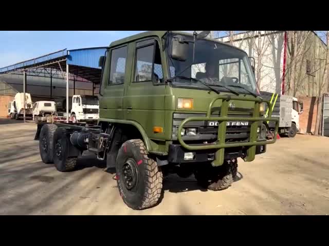 160hp Used Tractor Truck 6*6 Chassis Used Truck Left Hand Drive
