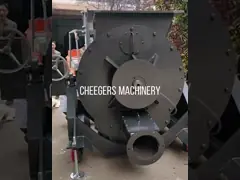 дуновение 200 ton/h через привод с цепной передачей роторного клапана 0.08mm video