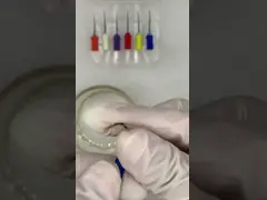 Файлы NiTi зубоврачебные Endo роторные вручают игле пользы роторный файл SX-F3 для чистки канала корня video