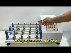 Выключение испытывая машины верхушки ботинка тестера 22,5 градусов кожаное изгибая автоматическое video