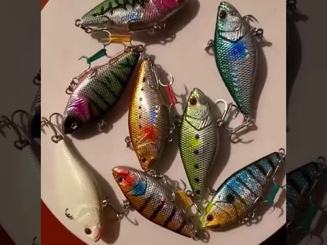 4 Пластиковые приманки 11.50G 6.60cm Длиннозубный киприн морской бас Дикое рыболовство