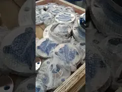 Wn 48 фланец P11 P22 P5 P9 P91 10crmo9-10 16mo3 Asme B16 47 дюйма выковало video