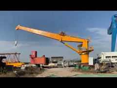 ABS Certificated Stiff Boom Marine Crane HPU System 15T 20M