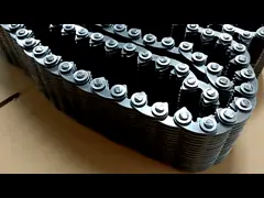 Цепь 04B 05B 06B ролика стали углерода тангажа серии b короткая video