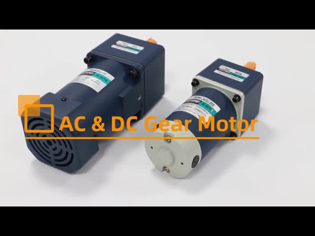 Single Phase AC Gear Motor Right Angle High Speed