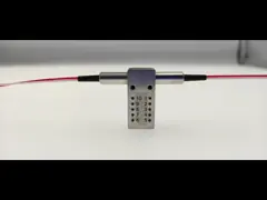 Поляризация оптически переключателей 780nm волокна FC/APC 1x2 премьер-министра video
