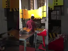 скорость валика возвращения CE ISO9001 70mm/S гидравлической прессы рамки 500Ton h video