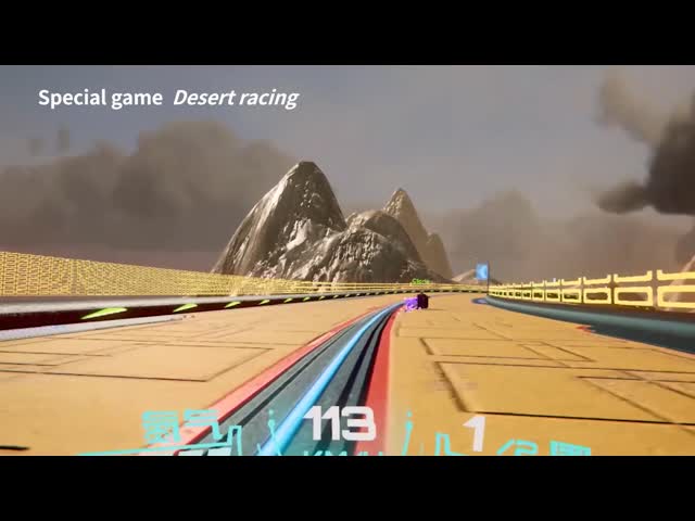 モーター アーケード・ゲーム機械Vrのオートバイのシミュレーターを競争させるフランスのハイテクな博物館9d