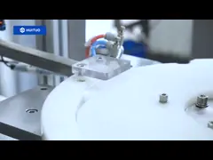 Машина косметической внутренней крышки штепсельной вилки покрывая для внутренней крышки штепсельной вилки, крышки штепсельной вилки тяги video