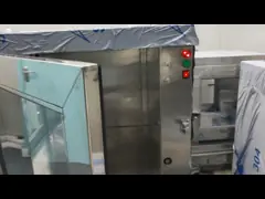 L тип коробка пропуска нержавеющей стали электрической блокировки 304 дверей для чистой комнаты video