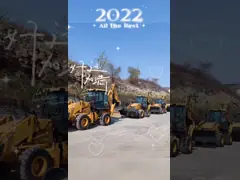 привод 4 колес дизельного затяжелителя Бакхое экскаватора 60-120ХП универсальный video