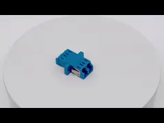 Бежевая цельная форма Flangeless переходник оптического волокна LC video