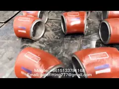 45 Degree Black Steel Pipe Elbow For Pipeline CE Certification