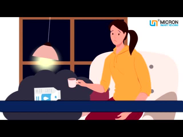 Автомат умного чувства веса мини для напитков, плодов, автомата офиса, автомата сока, микрона видео