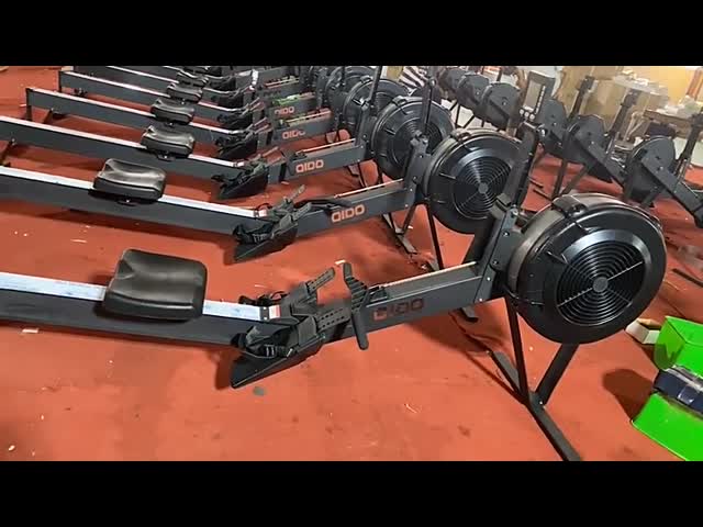 Коммерчески закрутка велосипед оборудования спортзала Crossfit подшипник машины 150kg полного магнитный гребя видео