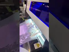 Двойной принтер Dtf передачи тепла футболки печатной машины быстрого хода 40cm DTF голов video