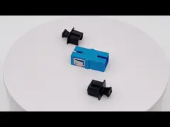 SC Simplex Fiber Optic Adapter One Piece Molding For FTTH