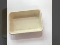 Eco Friendly Compostable Sugarcane Pulp Disposable Take Out Containers