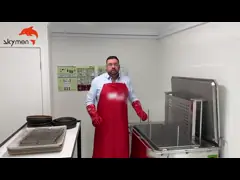 Выдерживая машина танка в магазине пекарни для печи с нагревая силой 1500W video