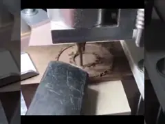 Форма случая водоустойчивого деревянного логотипа ОЭМ дозора кварца Хандмаде круглая video