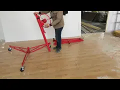 аттестация CE инструмента штукатурной плиты подъема доски гипса 11feet поднимаясь video