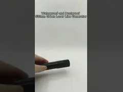 Водоустойчивый репроектор лазерного диода генератора лазера зеленой линии 520nm video
