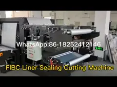 Aluminum Foil Plastic Bag Making Machine for Bulk Liner FIBC Container video