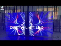 P5.2-10.4 прозрачный стеклянный экран, экран приведенный на открытом воздухе фильма прозрачный video